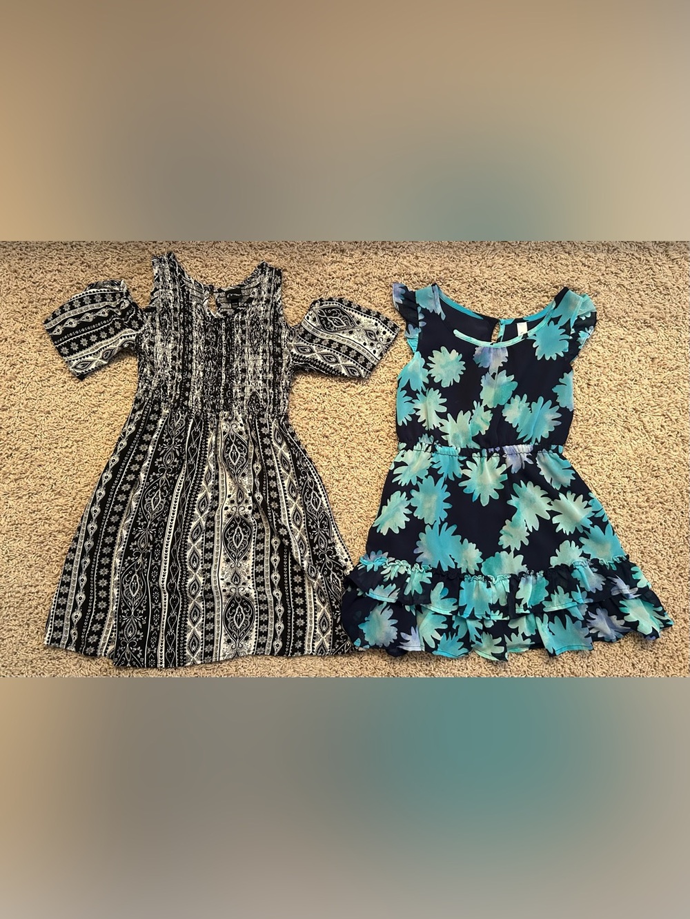 Lot of 13 Girls Size M 7/8 Medium Dresses - sundresses, tulle, fashion, Spring - Picture 9 of 10